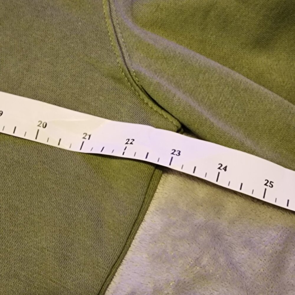 *NWT* Men's Olive Green Large Goodfellow Zipper Hoodie - Picture 6 of 16